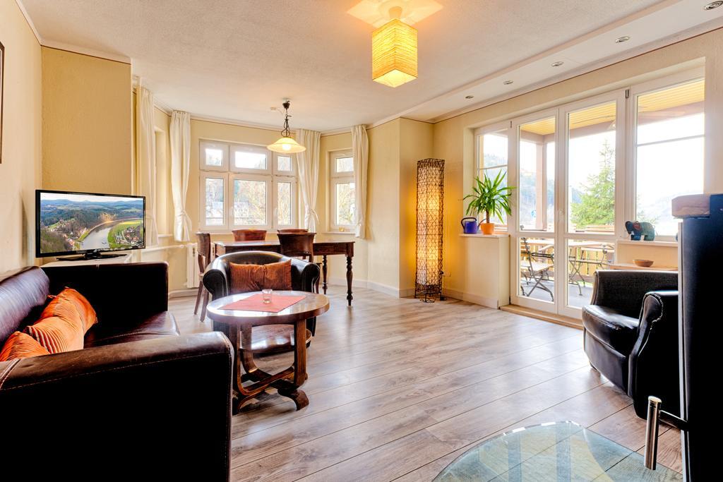Ferienwohnung Haus Hohlfeld Bad Schandau Exterior foto
