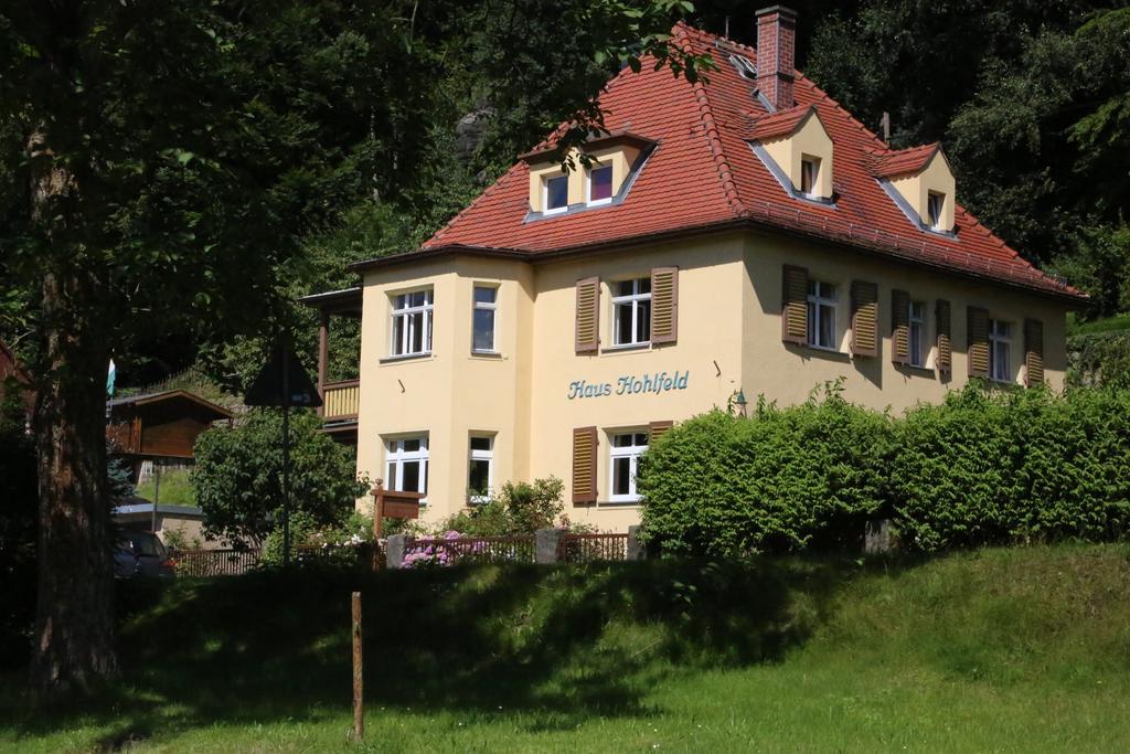 Ferienwohnung Haus Hohlfeld Bad Schandau Exterior foto