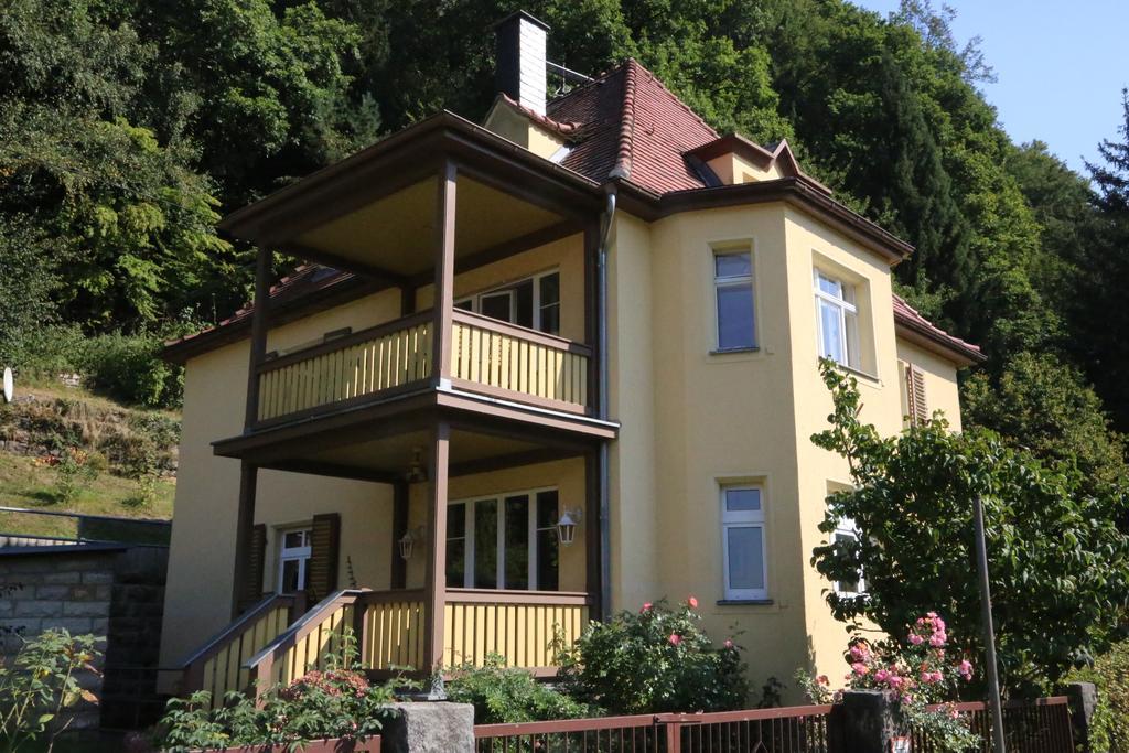 Ferienwohnung Haus Hohlfeld Bad Schandau Exterior foto