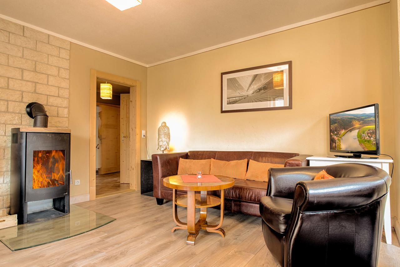 Ferienwohnung Haus Hohlfeld Bad Schandau Exterior foto